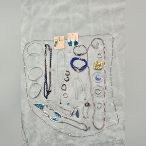 Wearable Silver Tone Jewelry Bundle